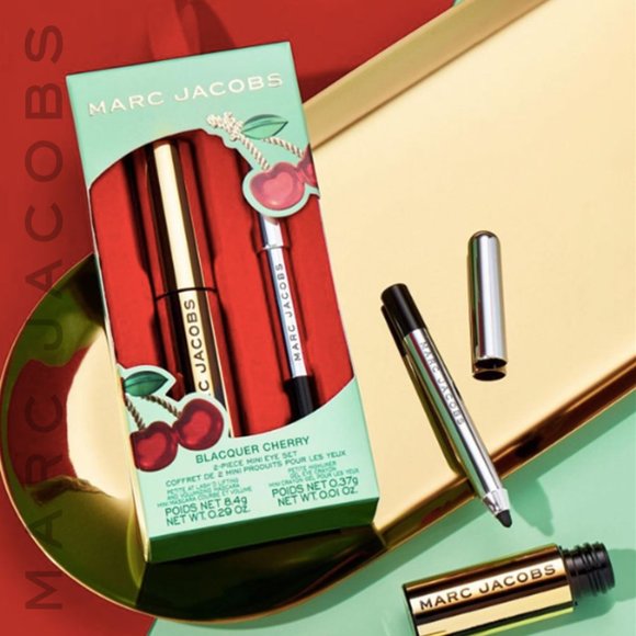 MARC JACOBS BEAUTY Blacquer Cherry 2-piece Mini Eye Set - Picture 2 of 11